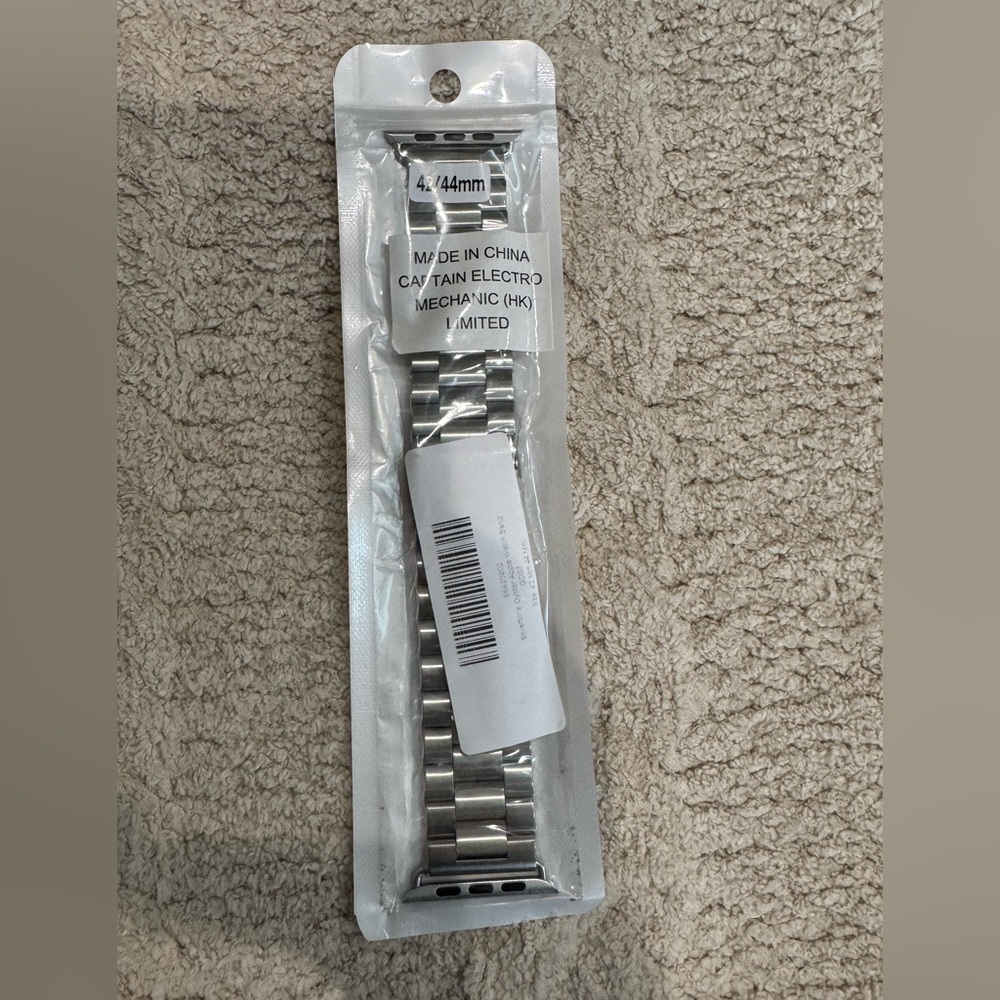 Amazon Silvertone Cat Tan Electro Mechanic limited Watch Band